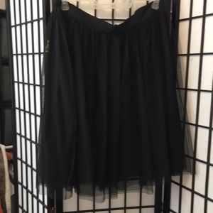 Black tutu skirt, Size 20